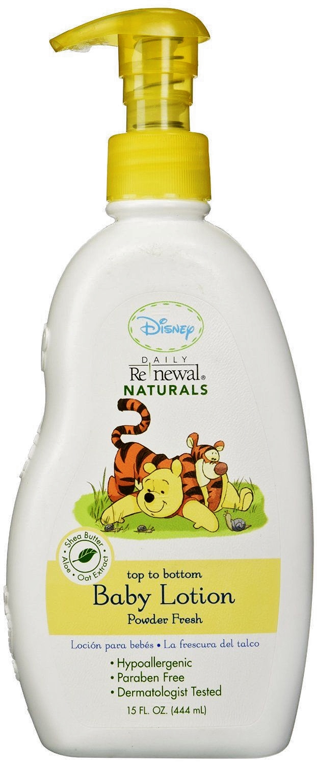 New Windsor Disney Baby Daily Renewal Baby Lotion Powder Fresh 15 oz.