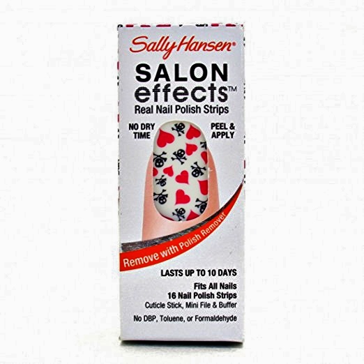 Sally Hansen Salon Effects Nail Polish Strips 275 Heart Breaker 16 CT