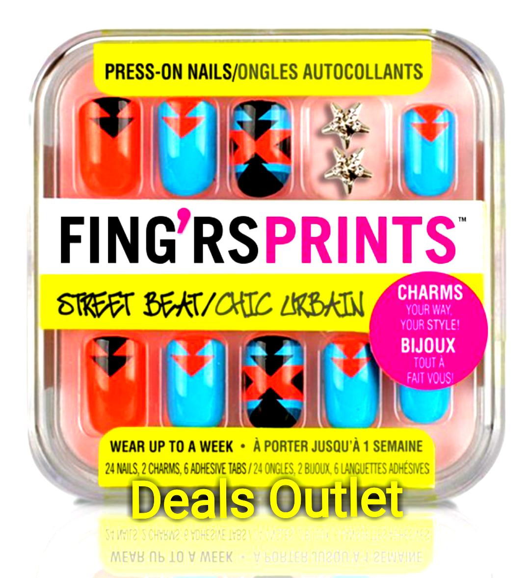 Fing'rsprints Press-on Nails Wrap Star #31041