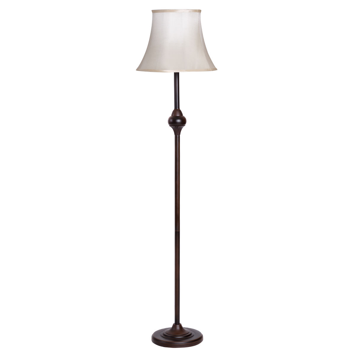 Goplus Bronze Modern Floor Lamp Light Lighting Livingroom Bedroom Décor w/ LED Bulb