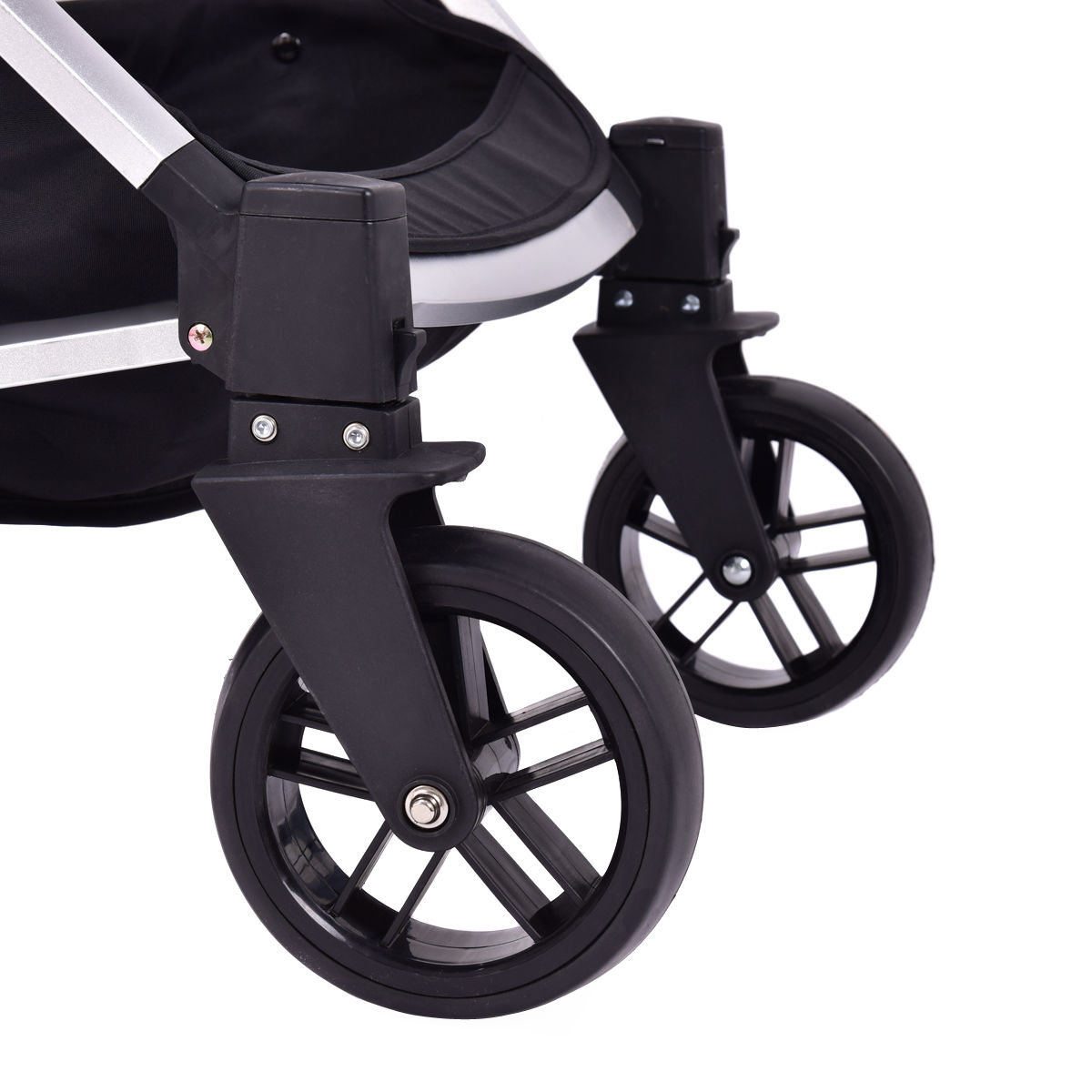 costway 2 in1 foldable baby stroller