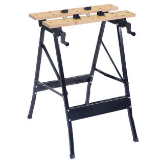 goplus folding portable work bench table tool garage