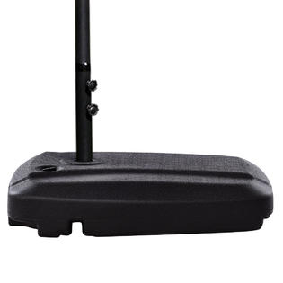 Goplus Op3510 60l Universal Offset Patio Umbrella Base Plastic Weighted Fill Water Sand Wheel