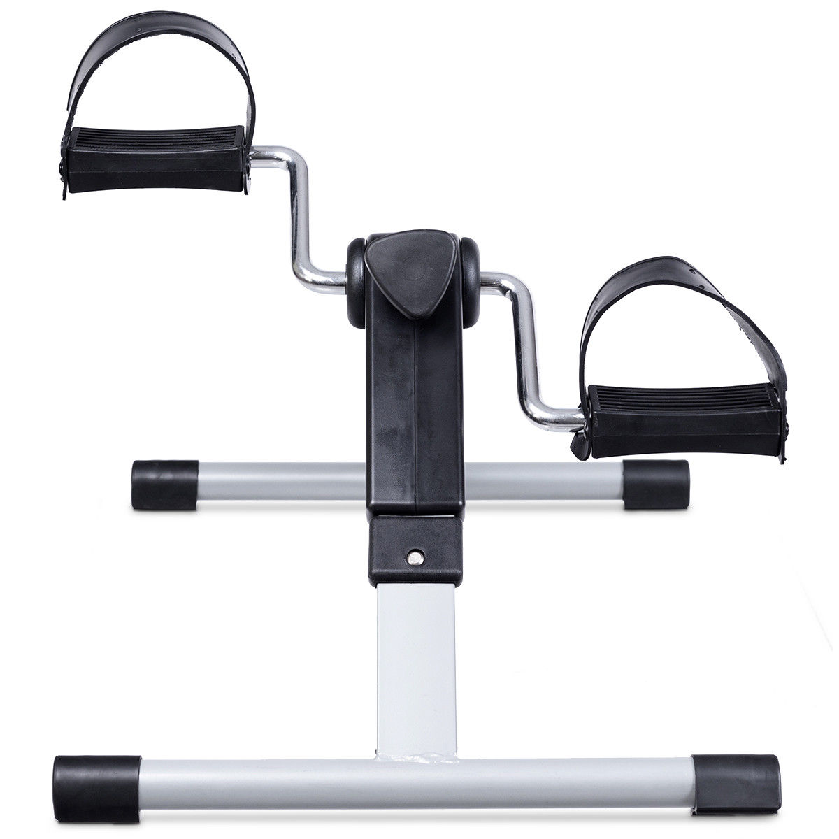 Goplus Folding Fitness Pedal Stationary Under Desk Indoor Exercise