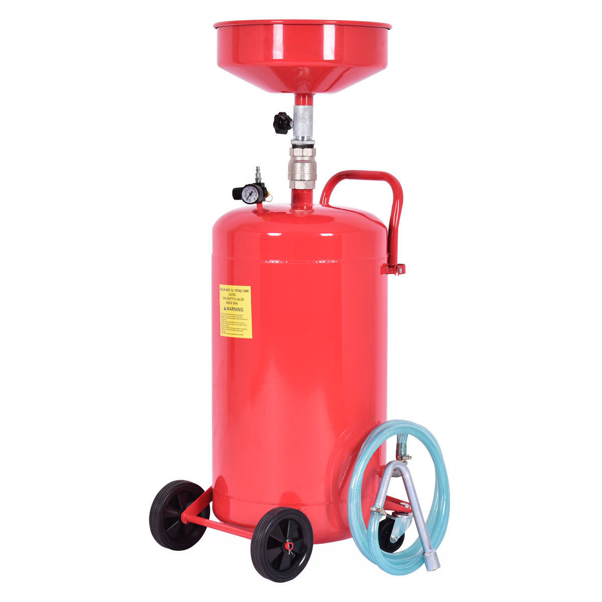 Goplus 20 Gallon Waste Oil Drain Capacity Tank Air Operate Drainer