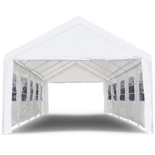 Goplus Op3521 13 X 33 Heavy Duty Canopy Shelter Car Carport
