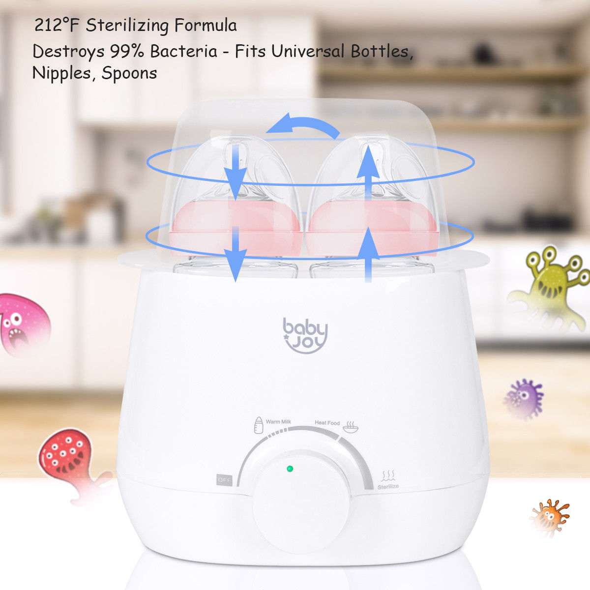 baby joy bottle warmer