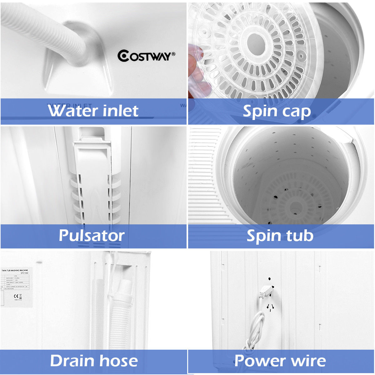 costway portable mini washing machine