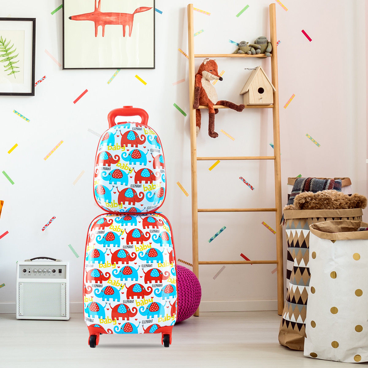 goplus kids luggage