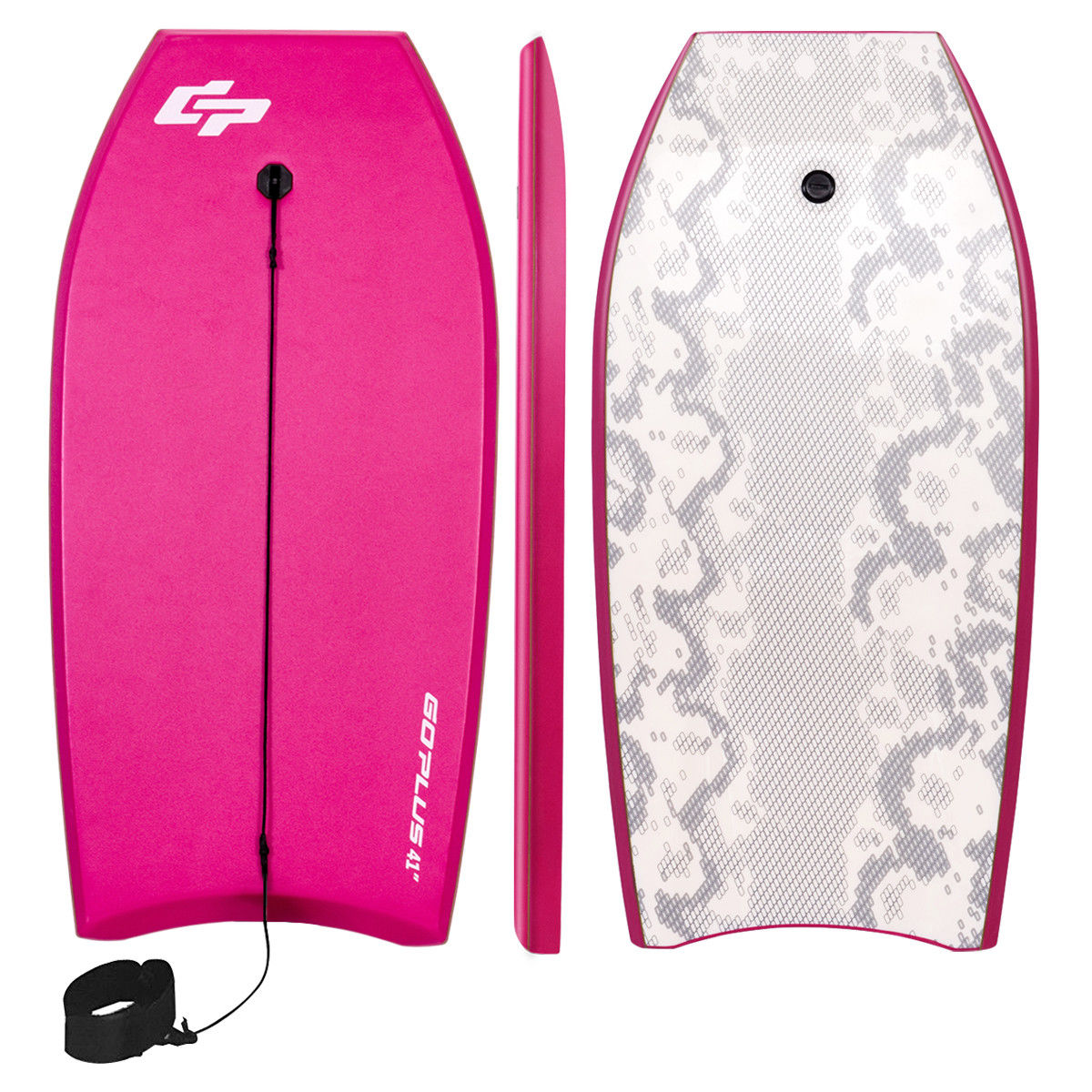 41’’ Lightweight Super Bodyboard Surfing W/Leash EPS Core Boarding New