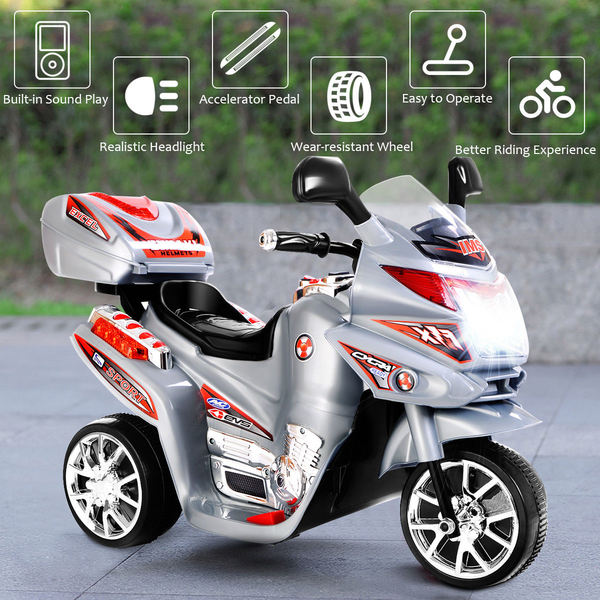a real motorcycle for kids