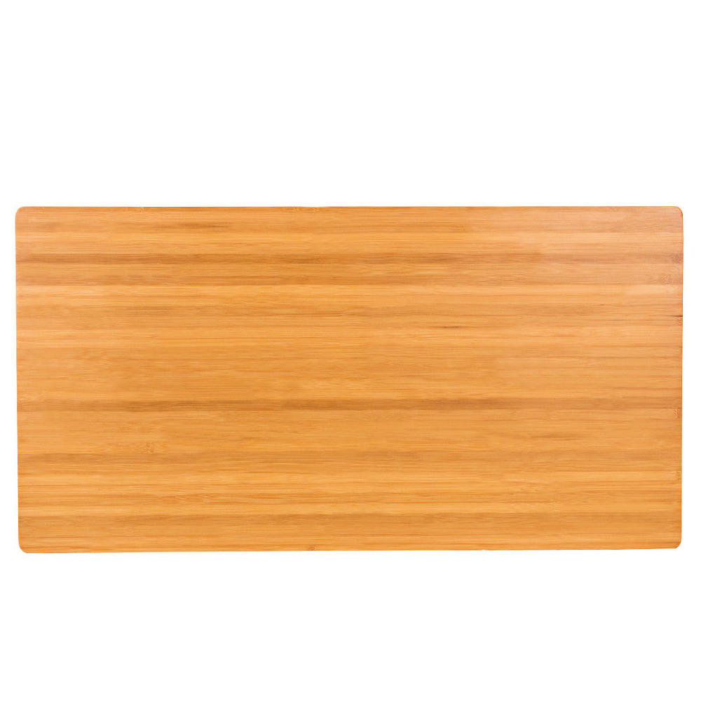 Goplus Desktop Table Top Bamboo Plank For Electric Single Motor Standing Desk Frame New