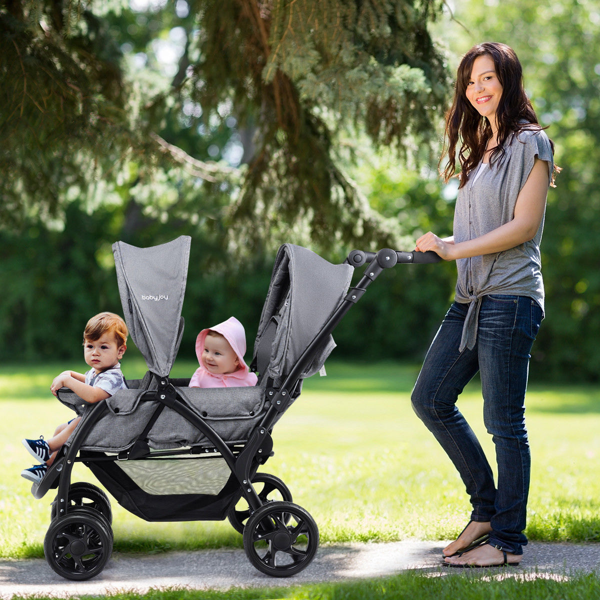 front and back stroller