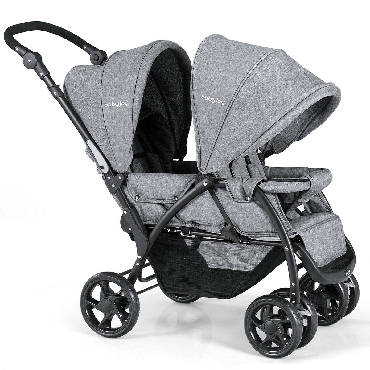 baby joy double stroller