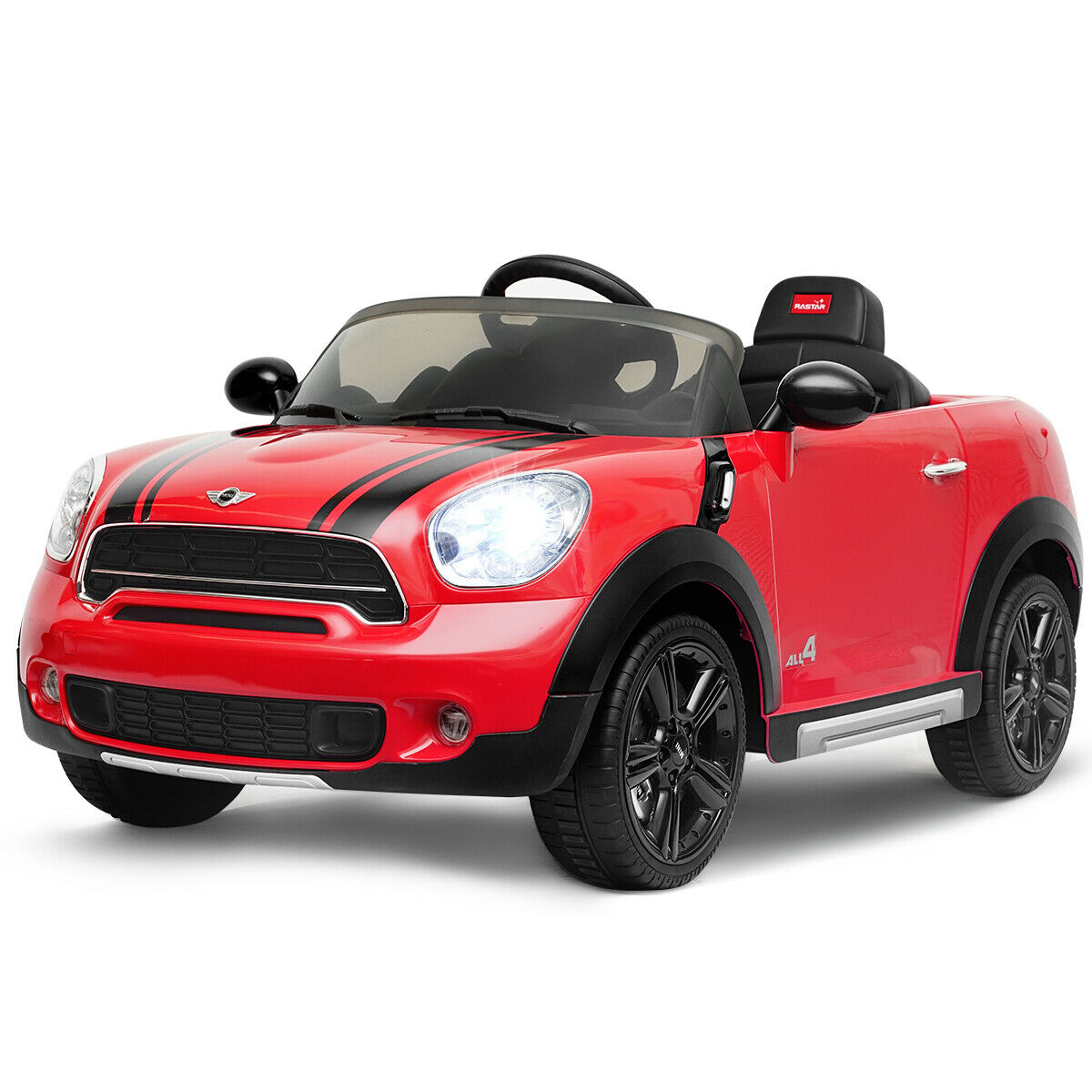 mini cooper 2 seater 12v battery operated electric ride on car