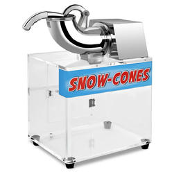 Costway Electric Snow Cone Machine Ice Shaver Maker Shaving Crusher Dual Blades New