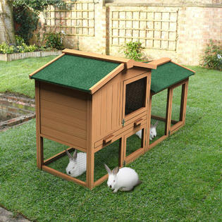 costway rabbit hutch