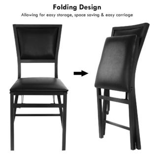 Goplus Set Of 2 Wood Folding Chair Dining Chairs Home Restaurant Furniture Portable New