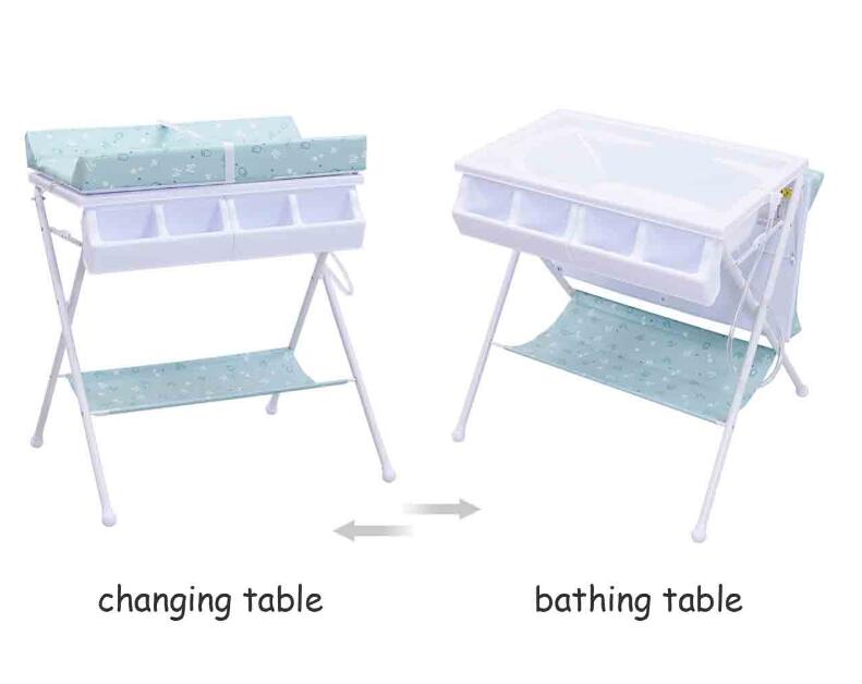 costway baby infant bath changing table