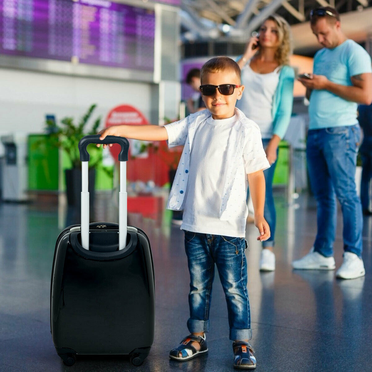 costway kids luggage