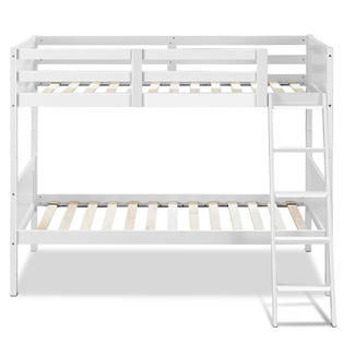 Costway Wooden Twin Over Bunk Beds, Better Homes And Gardens Flynn Twin Bunk Bed