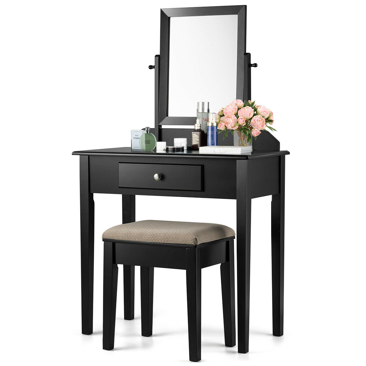 childrens dressing tables with mirror and stool