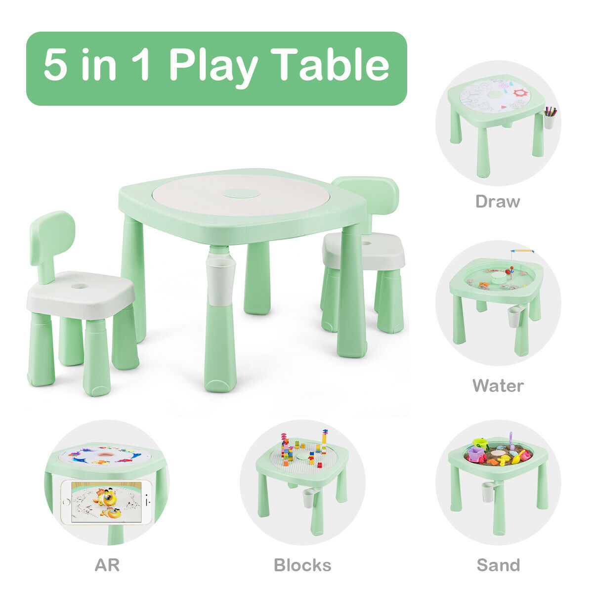 8 in 1 activity table