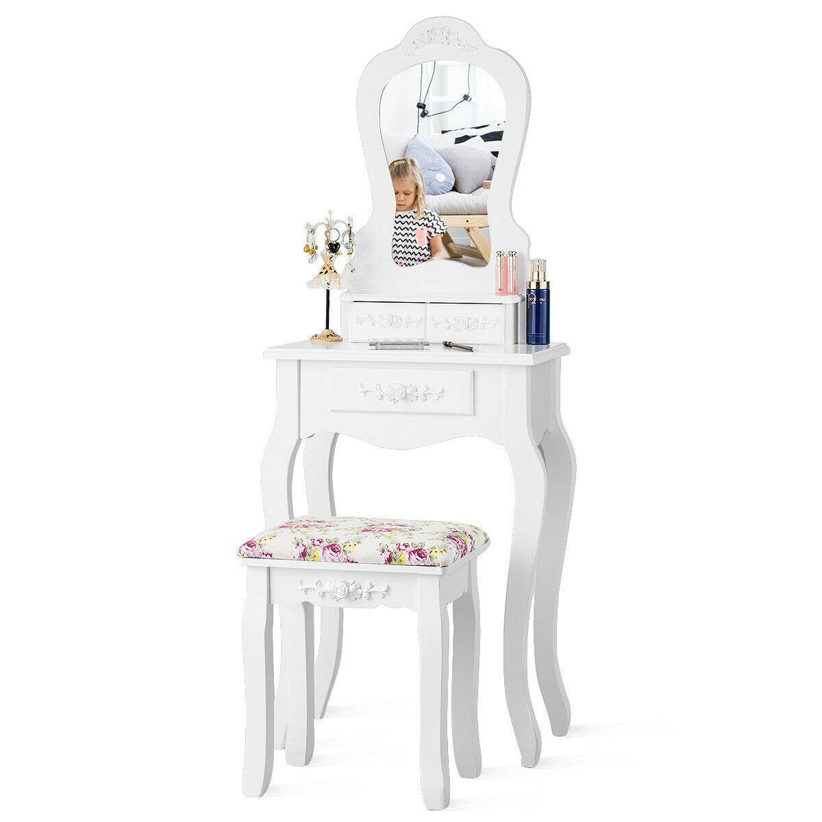 Goplus Bedroom Vanity Sets Kmart