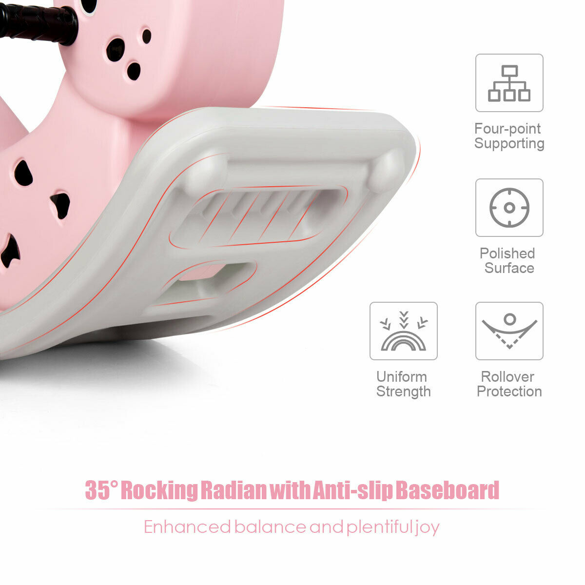 costway rocking horse