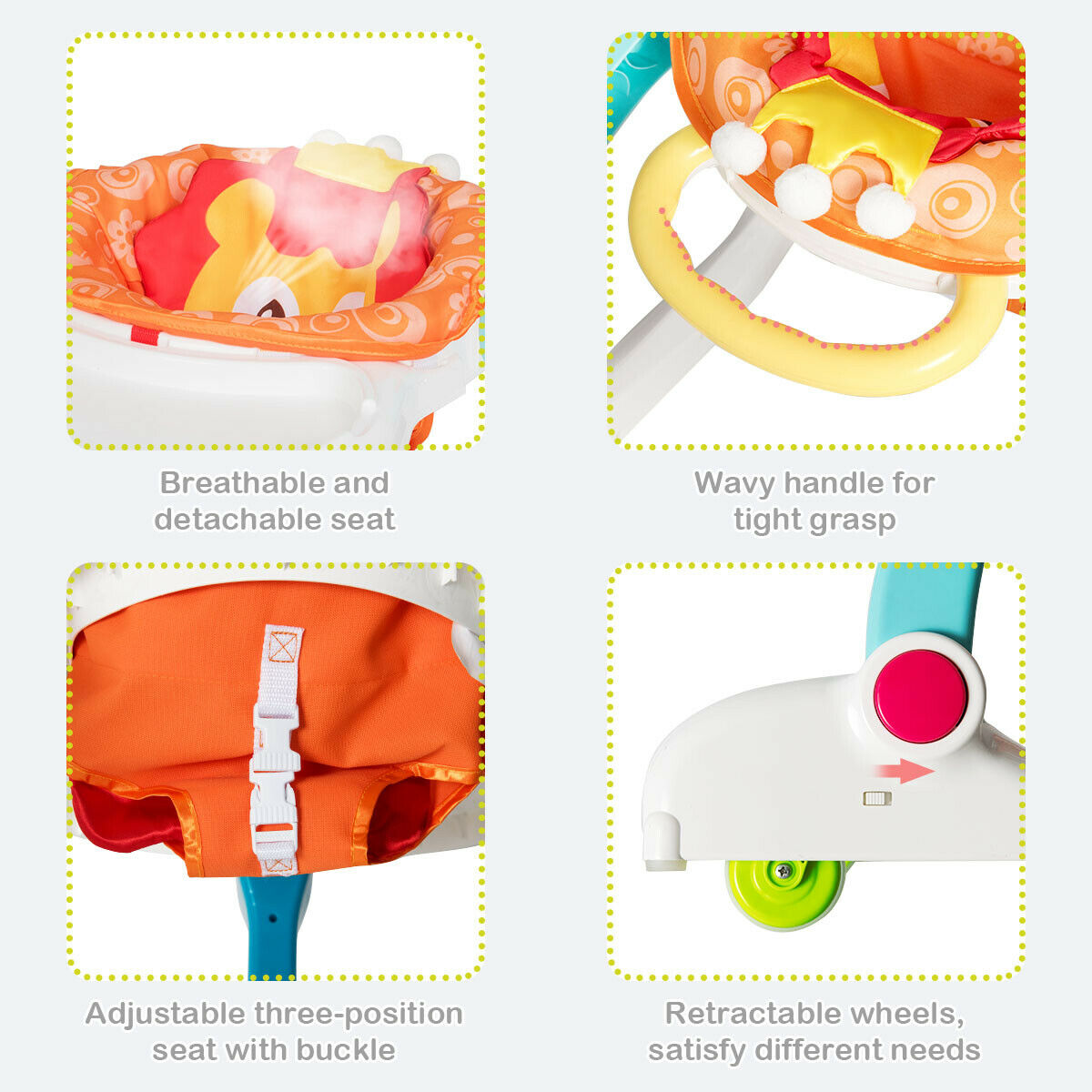 costway sit and stand stroller