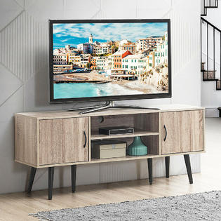 Costway Tv Stand Entertainment Center For Tv S Up To 60 W