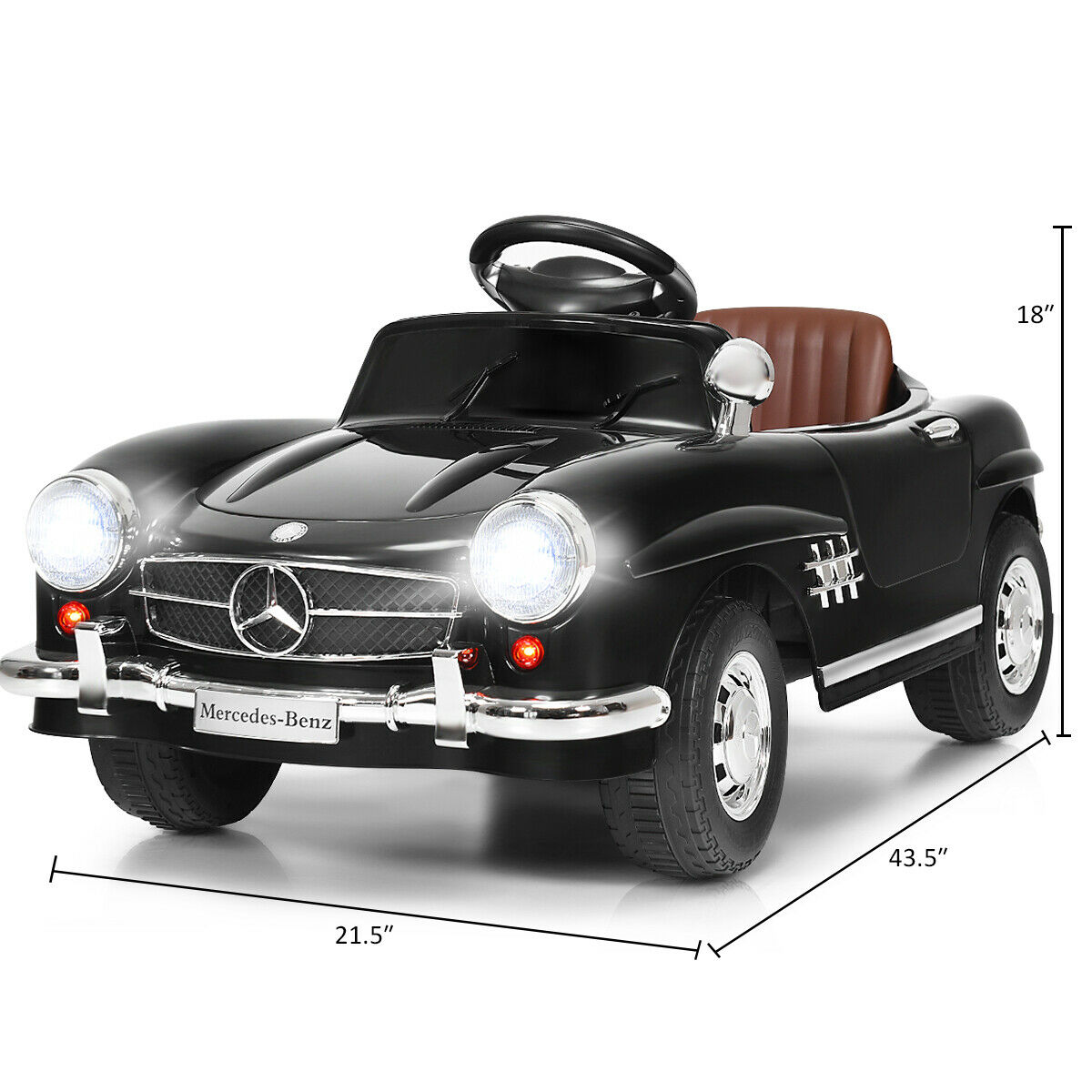 baby mercedes ride on car