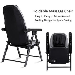 Garelax Adjustable Folding Shiatsu Massage Chair Heated Back Neck Massager W Usb Port