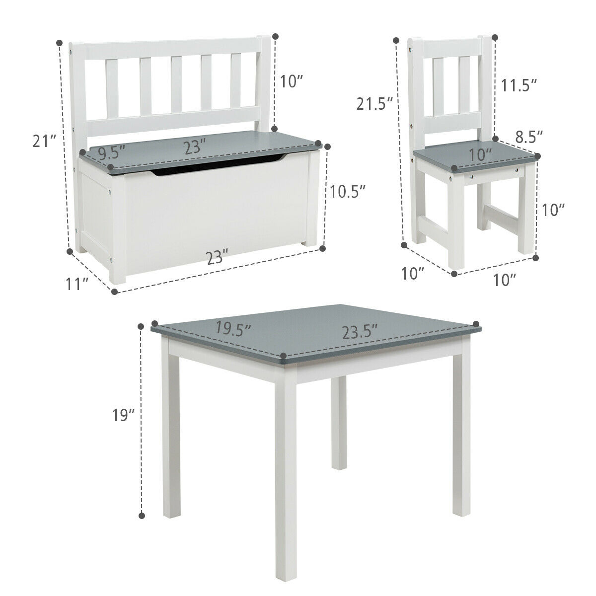 kmart childs table and chairs