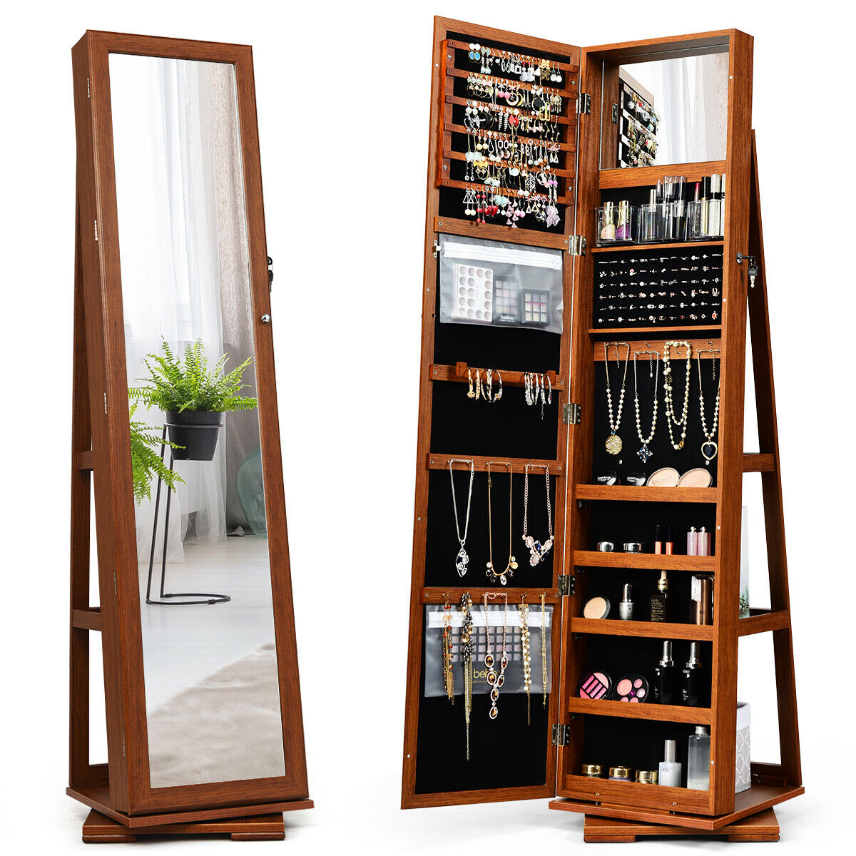 Rotatable jewelry armoire Clearance