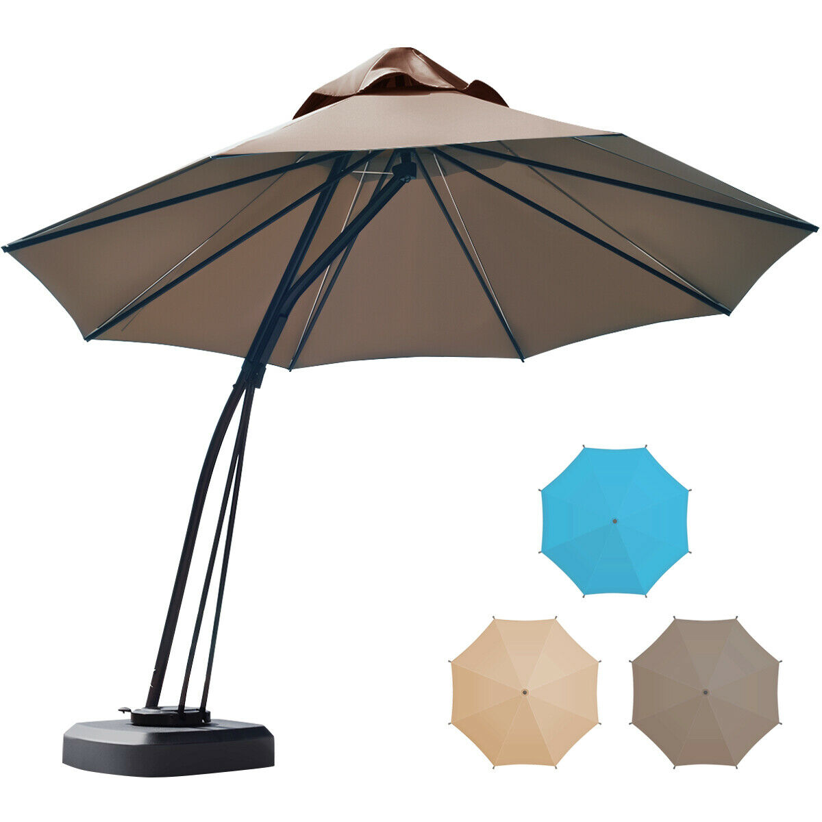 Patio Umbrellas Bases On Sale Black Kmart Our best cantilever umbrella reviews are listed in terms of quality and price. patio umbrellas bases on sale black