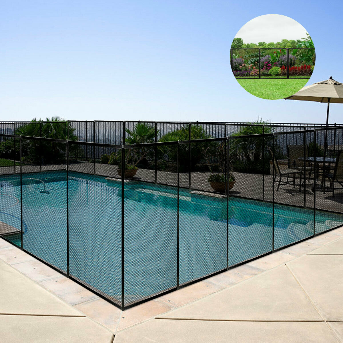 Removable Pool Safety Fence