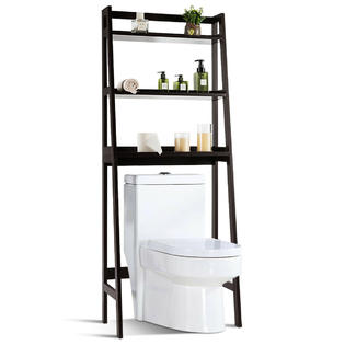 Costway 3 Shelf Over The Toilet Storage, Bathroom Shelves Over Toilet Bed Bath And Beyond