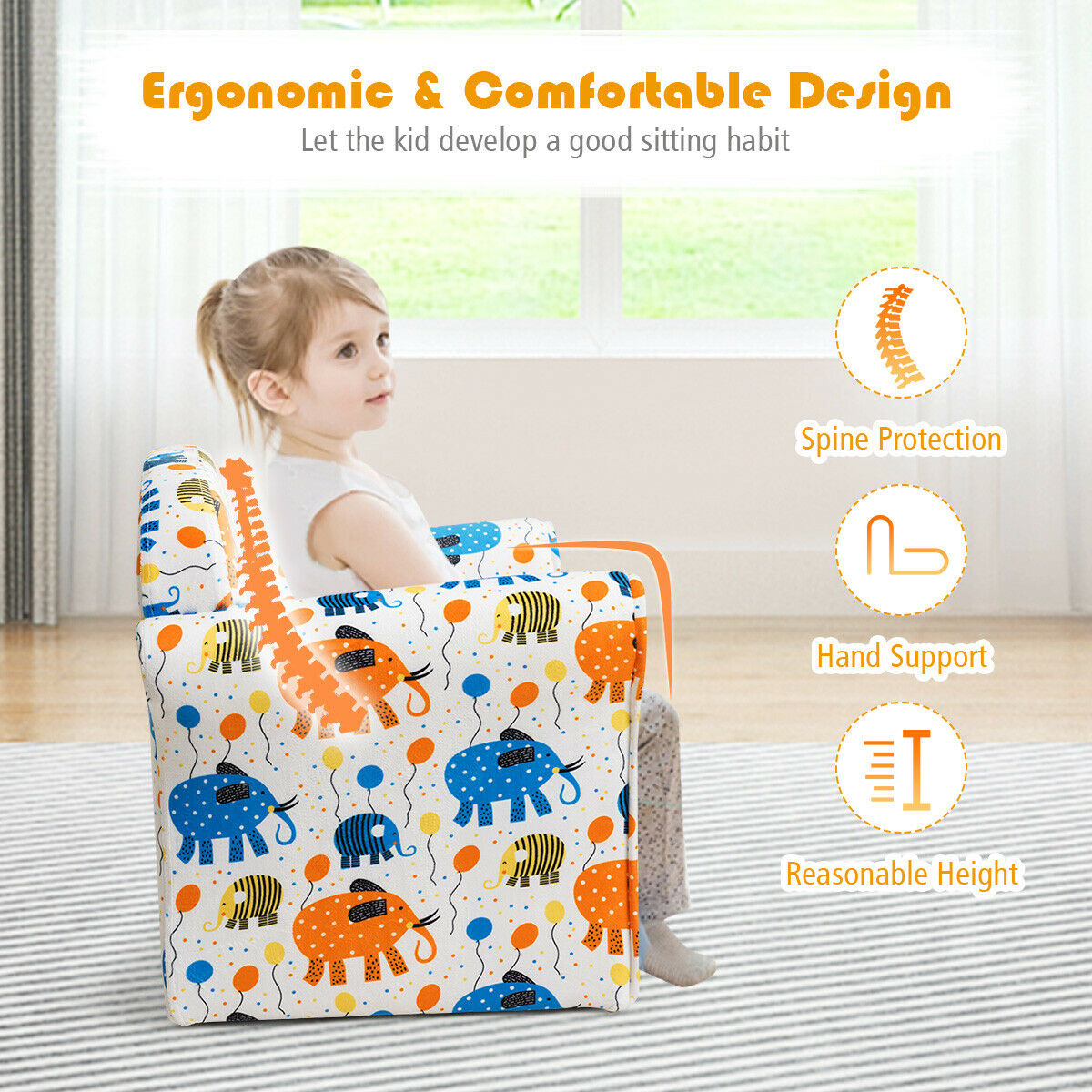 kids elephant couch