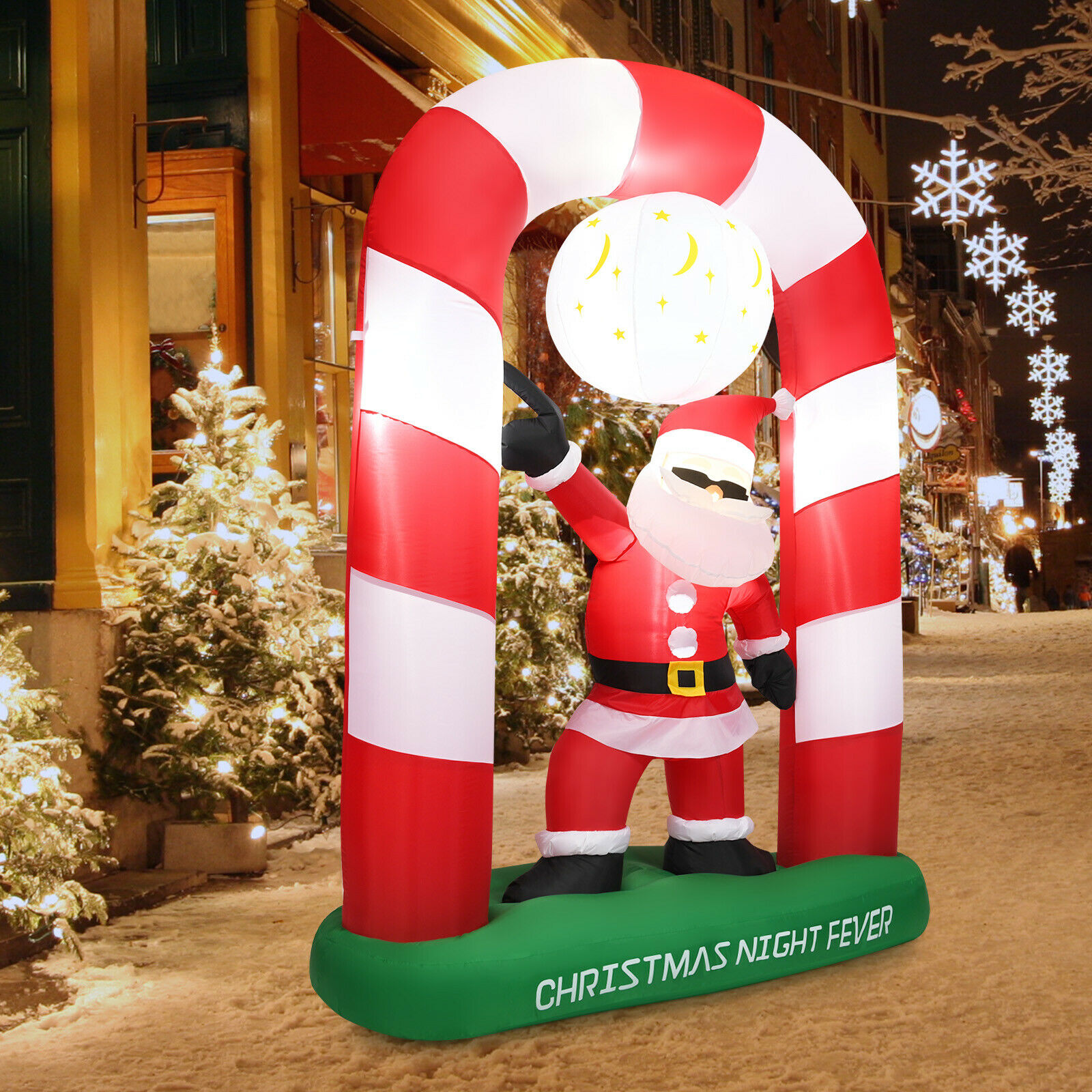 life size stuffed santa