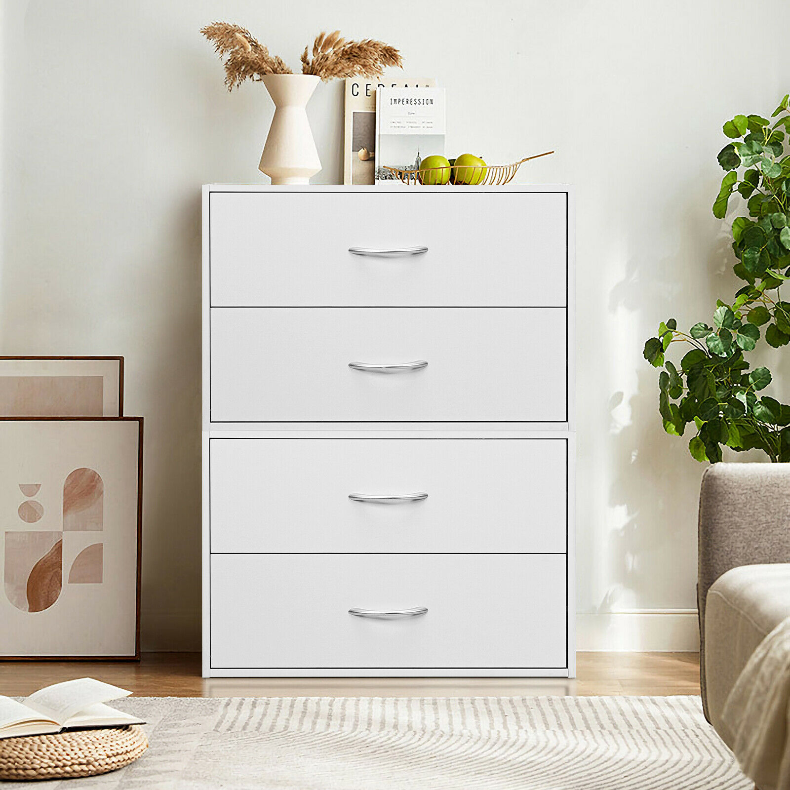 White cabinet dresser clearance