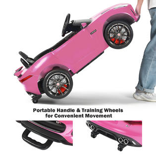 Honey Joy 12V Jaguar F Type SVR Licensed Kids Ride On Car w MP3 Lights