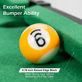 Honey Joy 24 Mini Tabletop Pool Table Set Indoor Billiards Table W Accessories