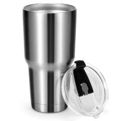 Costway 30oz Stainless Steel Tumbler Cup Double Wall Vacuum Insulated Mug w/Lid