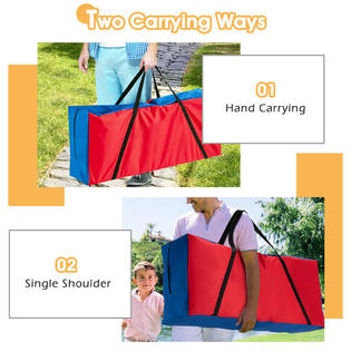 Costway Giant 4 in A Row Connect Game Carry & Storage Bag for Life Size  Jumbo
