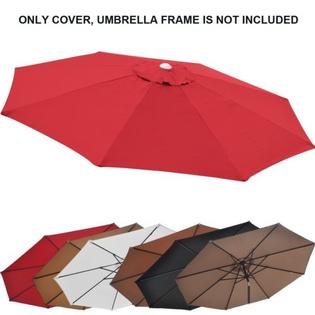 Sunrise Umbrella Uc 12 Bgd 10ft Patio Umbrella Cover Canopy 8 Rib Replacement Top Outdoor Burgundy