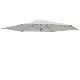Sunrise Umbrella Uc 11 Ecru 9ft Patio Umbrella Cover Canopy 6 Ribs Replacement Parasol Top Outdoor Ecru