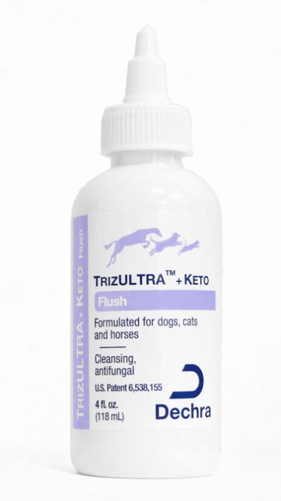 Dechra TrizULTRA + Keto Anti-microbial & Anti-fungal Flush For Dogs ...