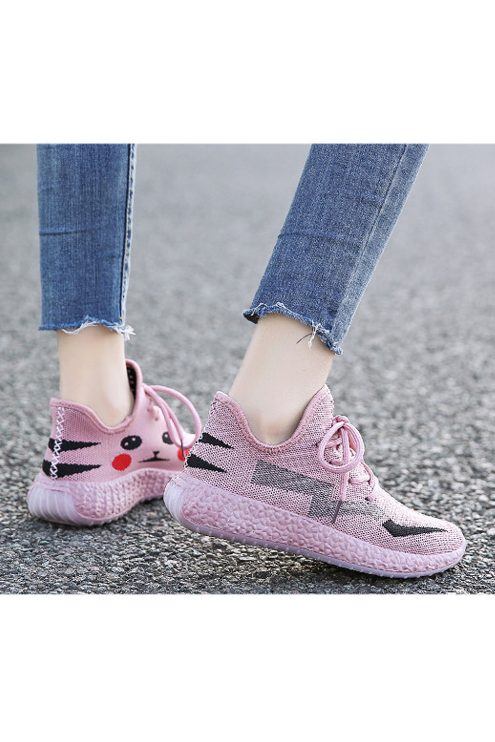 Cartoon printed shoes clearance