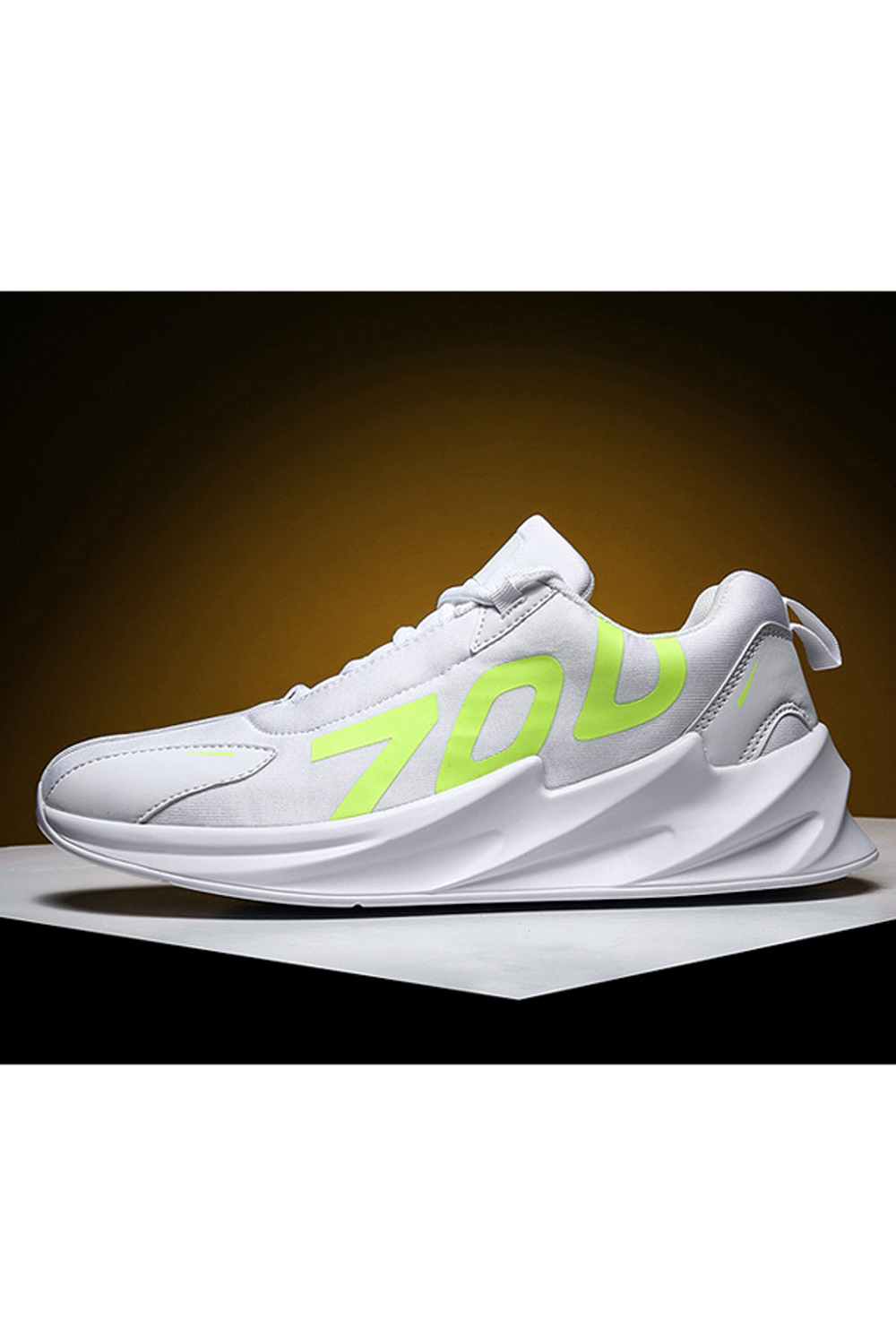 Tom Carry Men Lace Closure Anti Slip Rubber Sole Athletic Shoes